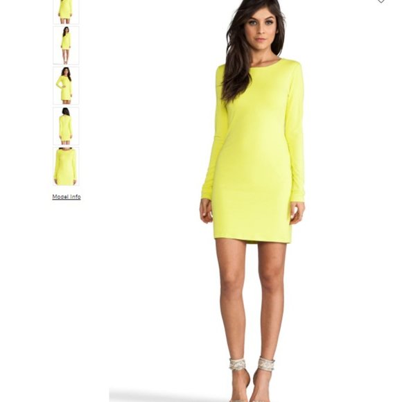 Lily Aldridge for Velvet Beki Rayon Jersey Dress - Small - Picture 2 of 8